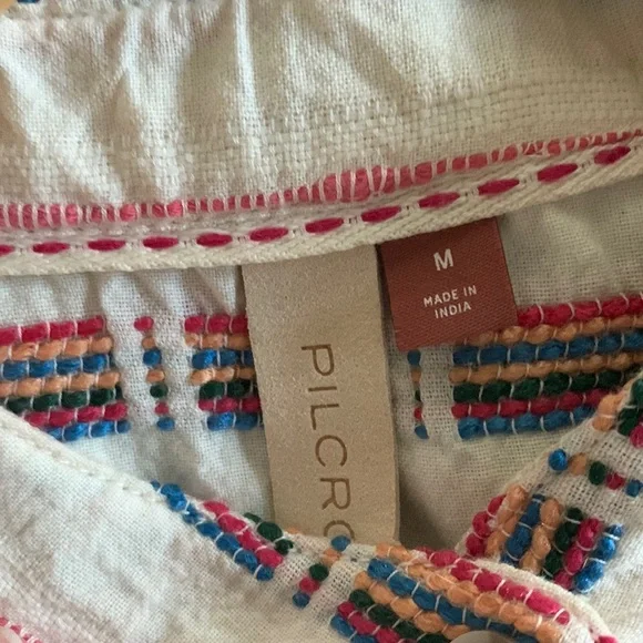 Anthropologie / Pilcro balloon 3/4 sleeve blouse - Picture 2 of 6